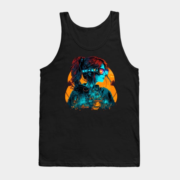 Steampunk Coder - 5 - A fusion of old and new technology Tank Top by SMCLN